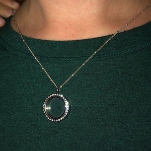 Origami Owl Charm Necklace